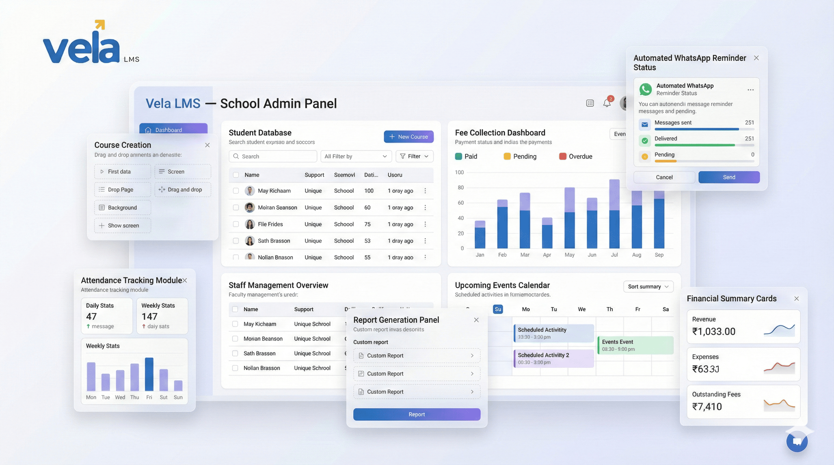 Vela Suite - AI-Powered Education Management System | Smart Learning ...